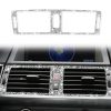 For BMW X5 E70 / X6 E71 2008-2013 Car Middle Air Outlet Diamond Decoration Sticker