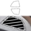 For BMW X5 E70 / X6 E71 2008-2013 Car Dashboard Air Outlet Diamond Decoration Sticker
