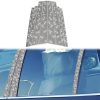 For BMW X5 E70 2008-2013 8pcs Car B-Pillar Diamond Decoration Sticker