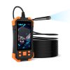 T20 4.3 inch IPS Screen 5.5mm Single Camera IP67 Waterproof Hard Cable Digital Endoscope