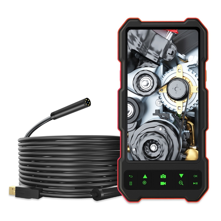 T21 4.5 inch IPS Color Screen 8mm Single Camera Split Hard Cable Industrial Endoscope