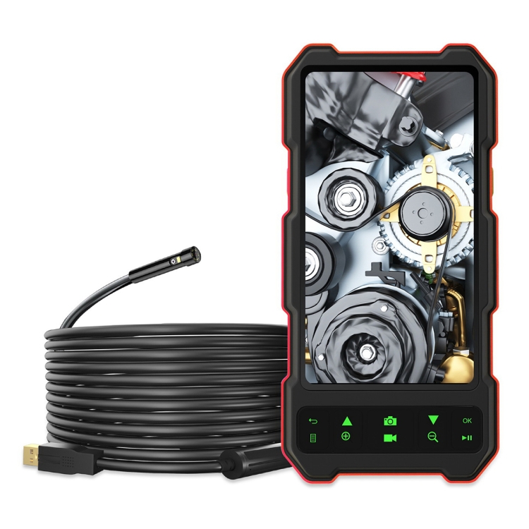 T21 4.5 inch IPS Color Screen 7.9mm Dual Camera Split Hard Cable Industrial Endoscope