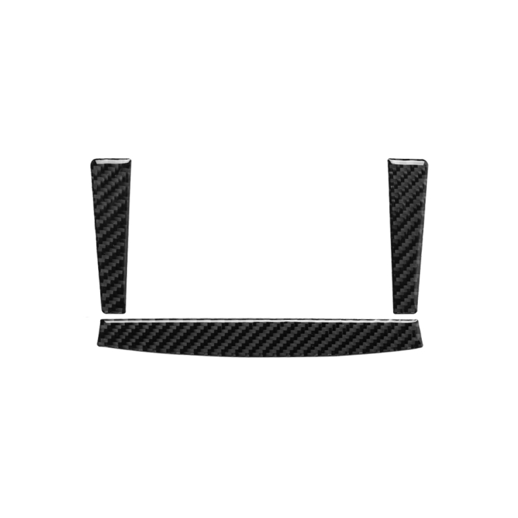 Car Carbon Fiber Navigation Frame Decorative Sticker for Nissan 350z 2006-2009