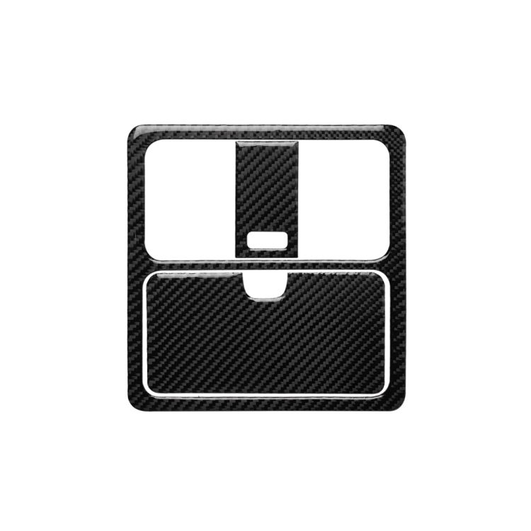 Car Carbon Fiber Hardtop Reading Light Decorative Sticker for Nissan 350z 2006-2009