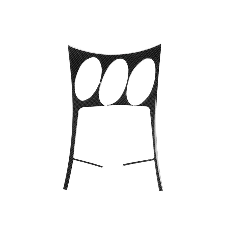 Car Carbon Fiber Radio Air Conditioning Console Decorative Sticker for Nissan 350z 2006-2009