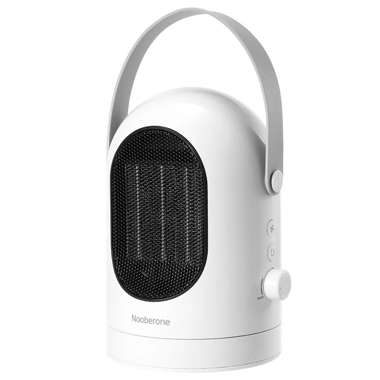 600W Winter Mini Electric Warmer Fan Heater Shaking Head Desktop Household Radiator Energy Saving, UK Plug