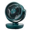 WT-F44 Adjustable Desktop LED Smart Digital Display Air Circulation Electric Fan, 3 Speed Control