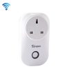Sonoff S20-UK WiFi Smart Power Plug Socket Wireless Remote Control Timer Power Switch,  Compatible with Alexa and Google Home, Support iOS and Android,  UK Plug