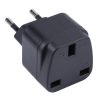 Portable UK to EU Plug Socket Power Adapter