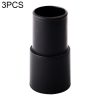 3 PCS Universal Vacuum Cleaner Adapter Parts Accessories, EU Version