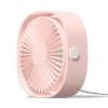 360 Degree Rotation  Wind 3 Speeds Mini USB Desktop Fan