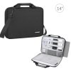 HAWEEL 13.0 inch-14.0 inch Briefcase Crossbody Laptop Bag For Macbook, Lenovo Thinkpad, ASUS, HP