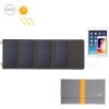HAWEEL 28W Foldable Solar Panel Charger with 5V 2.9A Max Dual USB Ports