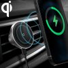 12PRO 15W Aluminum Alloy MagSafe Magnetic Car Wireless Charger Mobile Phone Holder
