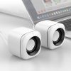 A1 USB Wire-controlled 9D Subwoofer Sound Mini Wired Speaker, Premium Version