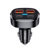 REMAX RCC329 DUKE Series 4 in 1 Car 75W PD Fast Charger with Indicator Light