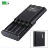 TOMO P4 USB Smart 4 Battery Charger with  Indicator Light for 18650 Li-ion Battery
