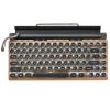 TW1867 Round Retro Punk Keycap Mechanical Wireless Bluetooth Keyboard