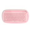 FOETOR K520t Mini Three Modes Wireless Bluetooth Keyboard