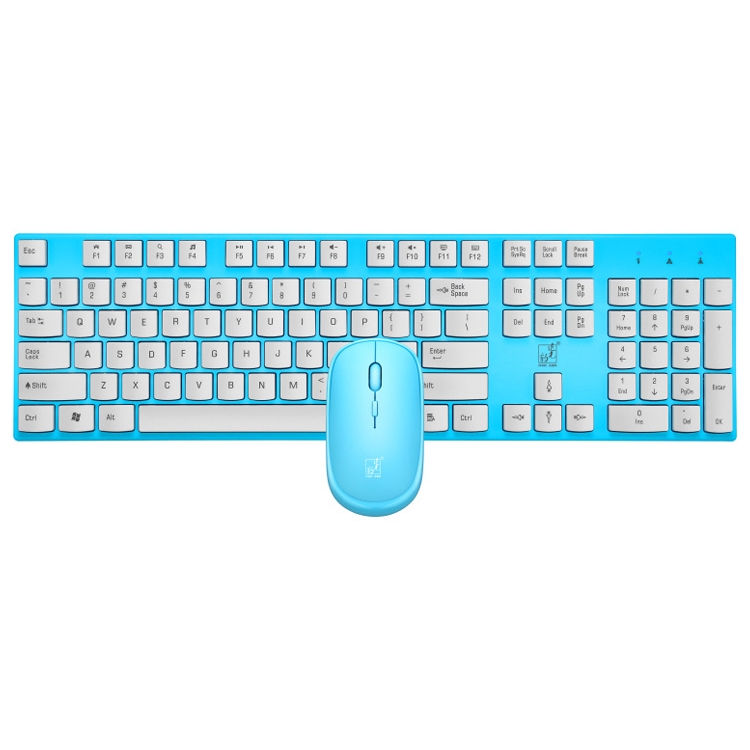 ZGB 8820 Candy Color Wireless Keyboard + Mouse Set