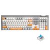 AULA F3050 2.4G Wireless Dual Mode Mechanical Keyboard,Green Shaft