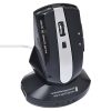 MZ-011 2.4GHz 1600DPI Wireless Rechargeable Optical Mouse with HUB Function