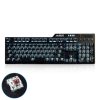 Ajazz AK35I Multimedia Knob Gaming Backlight Alloy Machinery Keyboard (Black Tea Axis)
