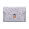 ND06 Multi-purpose Felt Button Laptop Inner Bag for 13.3 inch Laptop