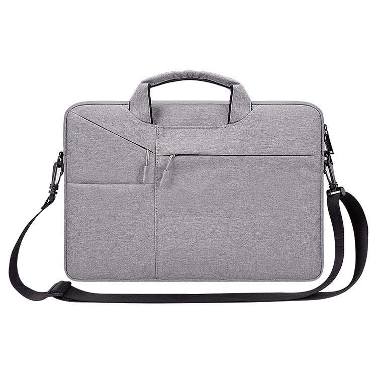 ST02S Waterproof Tear Resistance Hidden Portable Strap One-shoulder Handbag for 14.1 inch Laptops, with Suitcase Belt