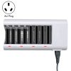 100-240V 8 Slot Battery Charger for AA & AAA Battery, AU Plug