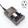 AC 100-240V 4 Slot Battery Charger for AA & AAA & 9V Ni-MH Battery, AU Plug