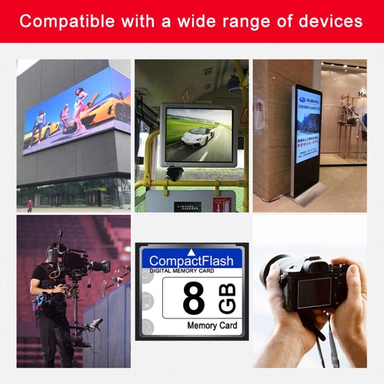 8GB Compact Flash Card - Buy Online at Best Price in UAE - Qonooz