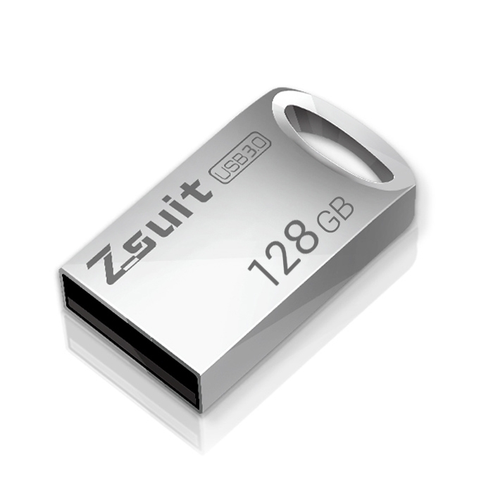 Zsuit 128GB USB 3.0 Mini Metal Ring Shape USB Flash Disk