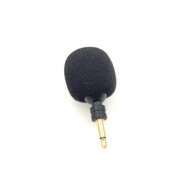 MK-5 Mono 3.5mm Gold Plated Plug Live Mobile Phone Tablet Laptop Mini Bend Microphone