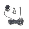 ZJ015MR Mono 3.5mm Straight Plug Car Navigation DVD External Paste Microphone, Length: 3m