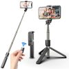 L03 Aluminum Alloy Foldable Bluetooth Tripod Selfie Stick