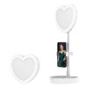 G5 Heart Shape Multi-function Live Broadcast Beauty Fill Light Mobile Phone Holder