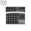 BMG-06D 6-channel Live Mixer Mobile Phone Bluetooth Sound Card Digital 16DSP Reverb Effect, EU Plug