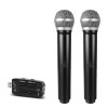J.I.Y 2 in 1 K Song Wireless Microphones for TV PC with Audio Card USB Receiver