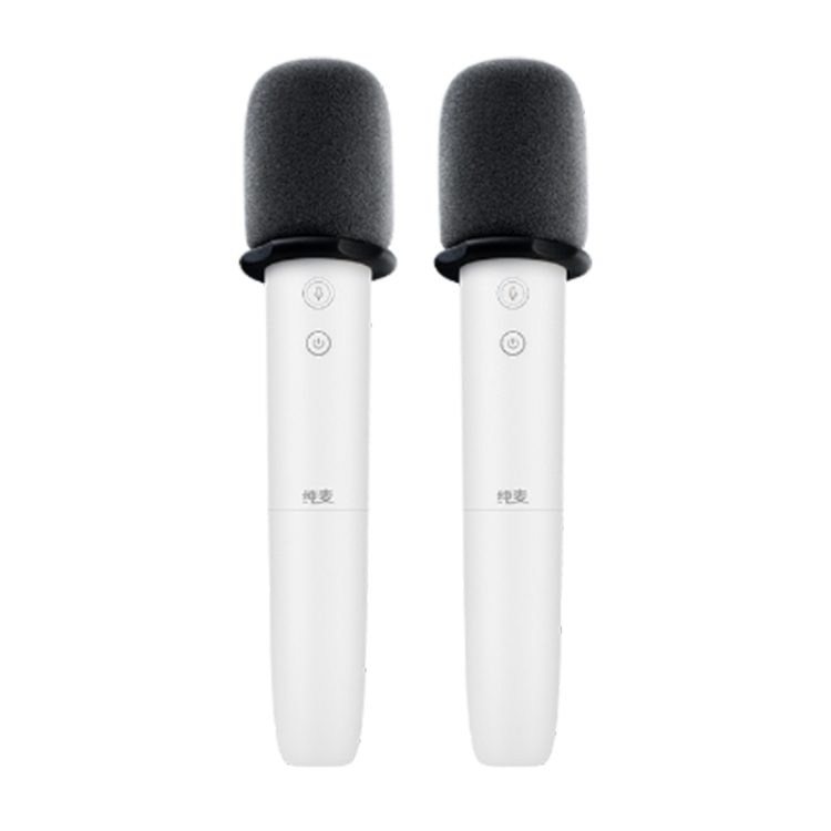 1 Pair Pure Wheat U7 PRO Wireless Karaoke Microphone