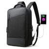 Bopai 851-009911 Business Anti-theft Waterproof Large Capacity Double Shoulder Bag,with USB Charging Port, Size: 30.5x13x45cm