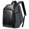 Bopai 851-010128 Business Anti-theft Waterproof Large Capacity Double Shoulder Bag,with USB Charging Port, Size: 34x19x43cm