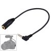 20cm 3.5mm Jack Audio Male to Female Headset Microphone Extension Cable