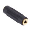 Gold Plated 3.5mm  Female Jack to 3.5mm Female Jack Audio Adapter
