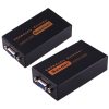 VGA & Audio Extender 1920x1440 HD 100m Cat5e / 6-568B Network Cable Sender Receiver Adapter