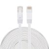 20m CAT6 Ultra-thin Flat Ethernet Network LAN Cable, Patch Lead RJ45