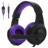 SADES AH-68 3.5mm Plug Wire-controlled E-sports Gaming Headset with Retractable Microphone, Cable Length: 2m