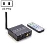 NK-Q8 Bluetooth Audio Adapter DAC Converter with Remote Control, EU Plug