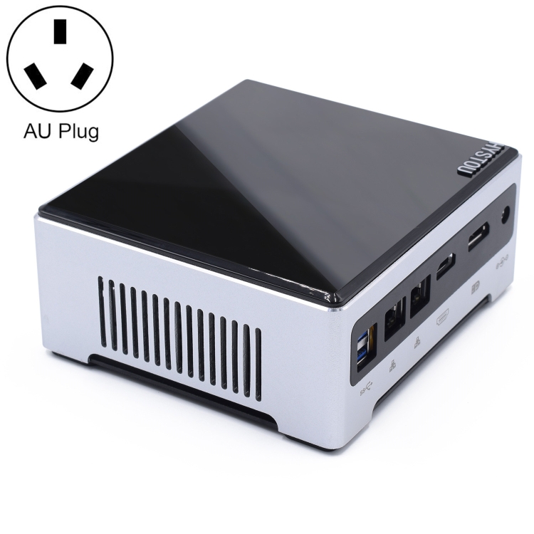 HYSTOU M5 Windows 7/8/10 / WES7/10/Linux System Mini PC, Intel Core i5-1035G4 Quad Core 8 Threads up to 3.7GHz, 64GB RAM+1TB SSD, US Plug
