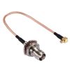 15cm TNC Female to MCX Male 90 Degree Elbow RG316 Cable